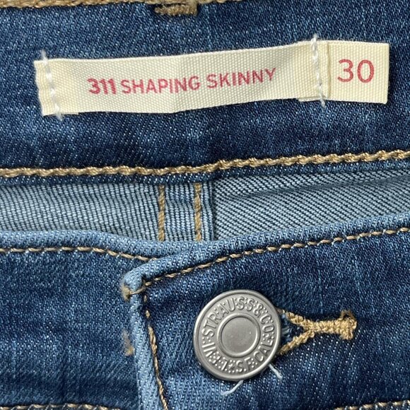 Levi’s 311 shaping skinny women’s jeans size 30 (standard 10) - Picture 2 of 7